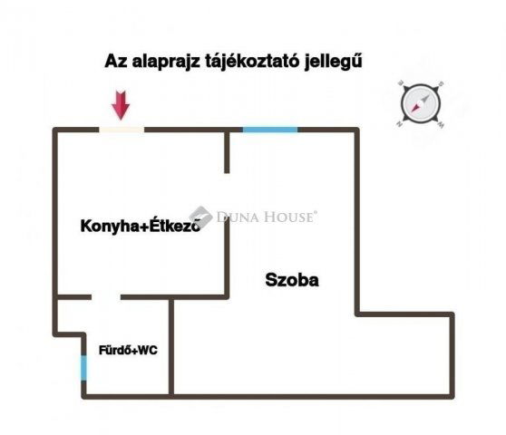 Eladó téglalakás, Budapesten, VIII. kerületben 45.5 M Ft