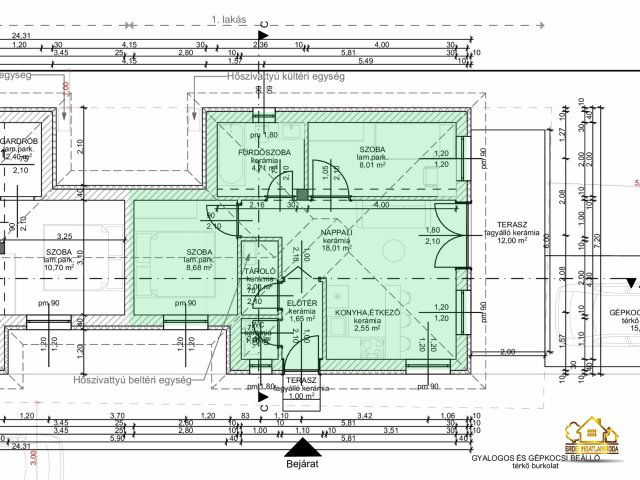 Eladó ikerház, Kiskunlacházán 54.9 M Ft, 3 szobás