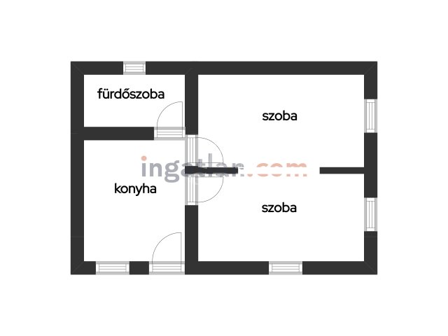 Kiadó ikerház, albérlet, Szigethalmon 150 E Ft / hó, 2 szobás