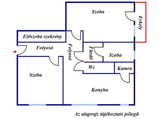 Kiadó téglalakás, albérlet, Nyíregyházán 150 E Ft / hó