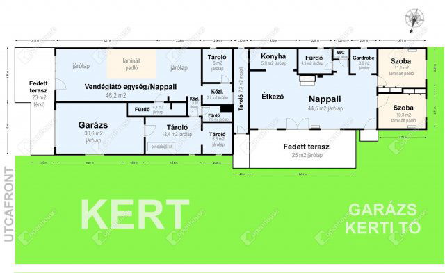 Eladó családi ház, Alsózsolcán 34.9 M Ft, 4 szobás