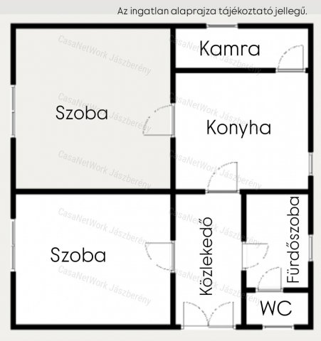 Eladó családi ház, Hevesen 20 M Ft, 2 szobás