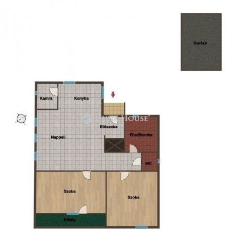 Eladó téglalakás, Budapesten, XIX. kerületben 84.9 M Ft