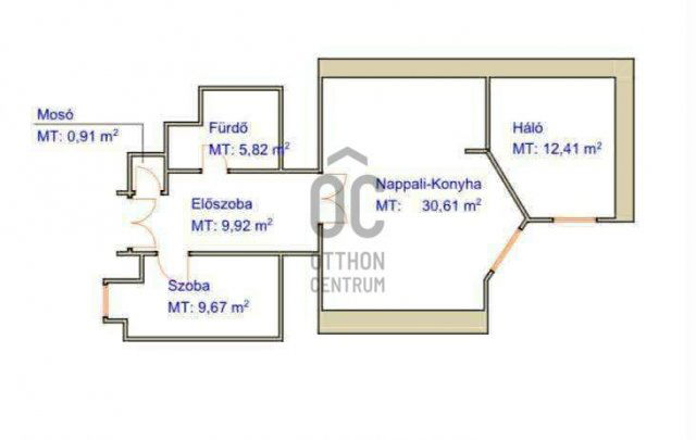 Eladó téglalakás, Budapesten, VI. kerületben 105 M Ft, 3 szobás