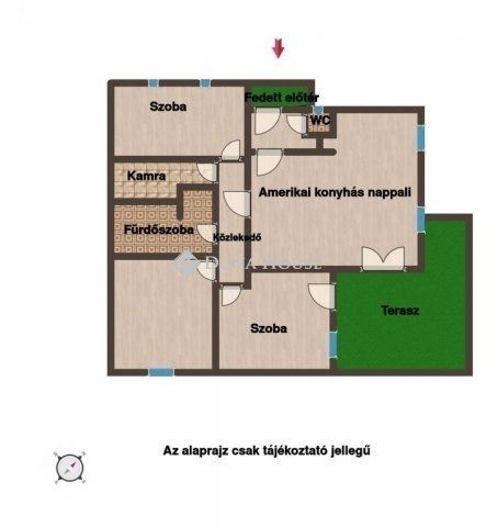 Eladó ikerház, Tahitótfalun 108.9 M Ft, 5 szobás