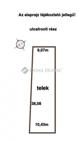 Eladó telek, Taksonyon 23 M Ft / költözzbe.hu
