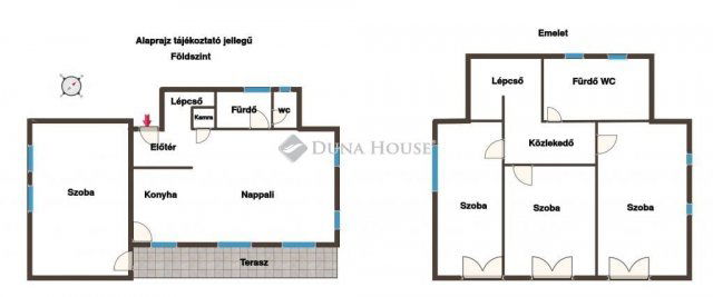 Eladó családi ház, Budapesten, XVII. kerületben, Emlék utcában