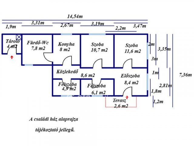 Eladó családi ház, Tiszakécskén 26.99 M Ft, 2+2 szobás