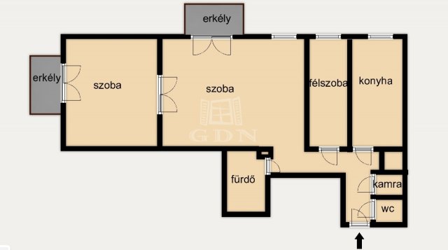 Eladó téglalakás, Budapesten, XIII. kerületben 149 M Ft