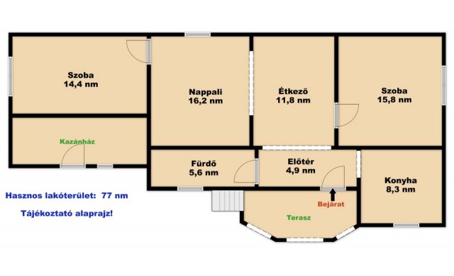 Eladó családi ház, Ecséden 20.6 M Ft, 3 szobás