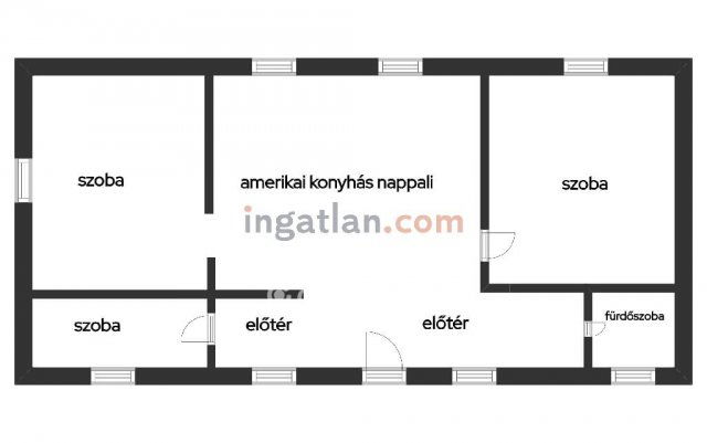 Eladó mezogazdasagi ingatlan, Fegyverneken 14.9 M Ft, 2+1 szobás
