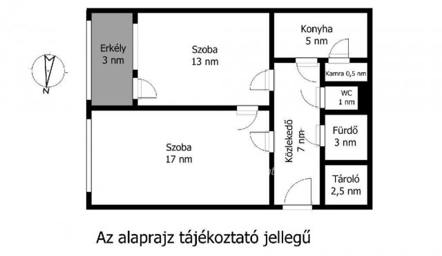 Eladó panellakás, Budapesten, III. kerületben 67 M Ft, 2 szobás