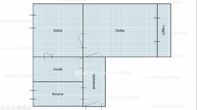 Eladó panellakás, Pécsett 35.9 M Ft, 2 szobás
