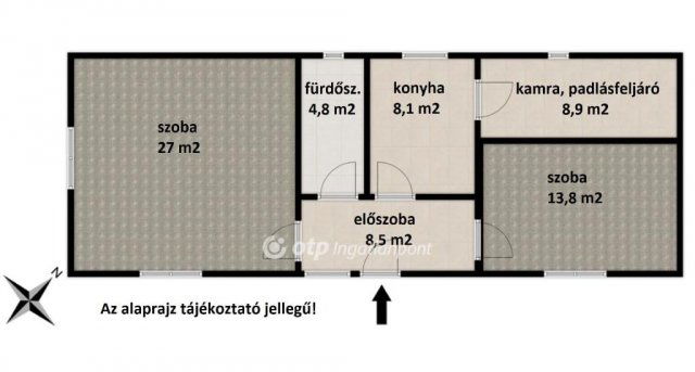 Eladó családi ház, Szentkirályszabadján 35 M Ft, 2 szobás