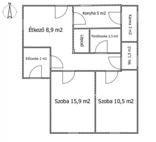 Eladó családi ház, Mezőkovácsházán 10.9 M Ft, 2+1 szobás