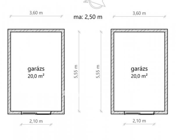 Eladó garázs, Nyíregyházán 7.3 M Ft / költözzbe.hu