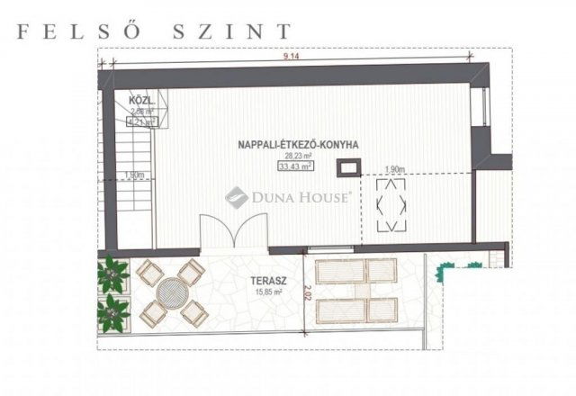 Eladó téglalakás, Budapesten, VI. kerületben 119 M Ft, 3 szobás