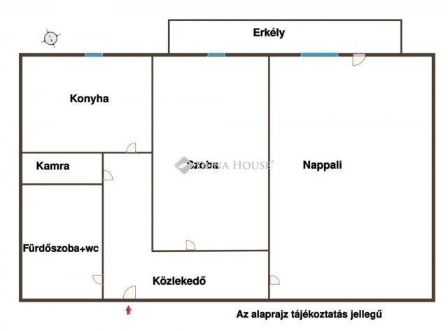 Eladó téglalakás, Szegeden 48 M Ft, 2 szobás