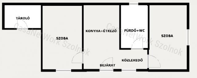 Eladó családi ház, Abonyban 38.5 M Ft, 2 szobás