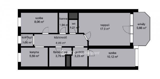 Eladó téglalakás, Szentesen 35 M Ft, 1+2 szobás