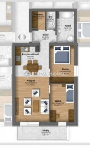 Eladó téglalakás, Szombathelyen 65.9 M Ft, 3 szobás