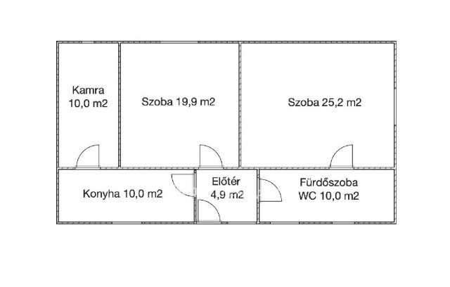 Eladó családi ház, Csanyteleken 9.9 M Ft, 2 szobás