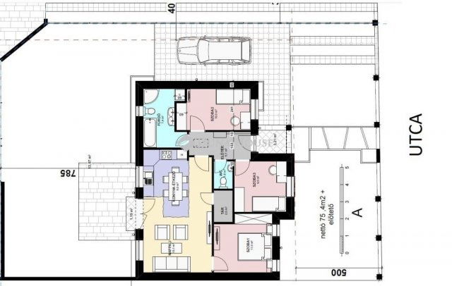 Eladó családi ház, Helvécián 68 M Ft, 4 szobás