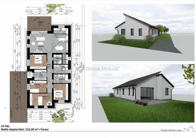 Eladó családi ház, Mecséren 85.9 M Ft, 5 szobás