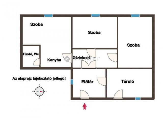 Eladó családi ház, Zalakomáron 12 M Ft, 3 szobás