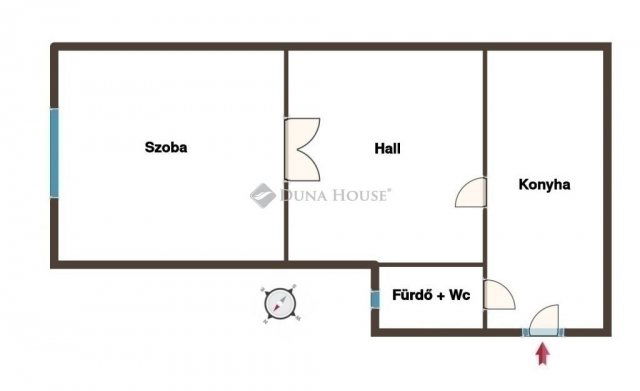 Eladó téglalakás, Budapesten, VIII. kerületben 53.9 M Ft