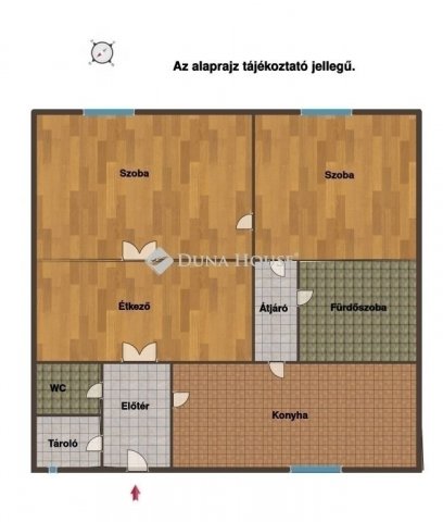 Eladó téglalakás, Budapesten, XIII. kerületben 85 M Ft, 2 szobás