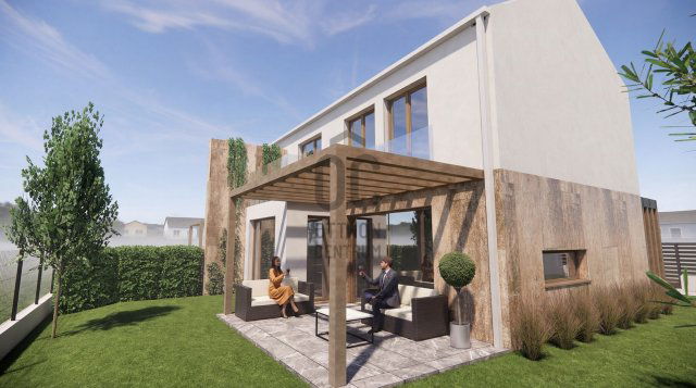 Eladó ikerház, Balatonfűzfőn 99.5 M Ft, 3 szobás