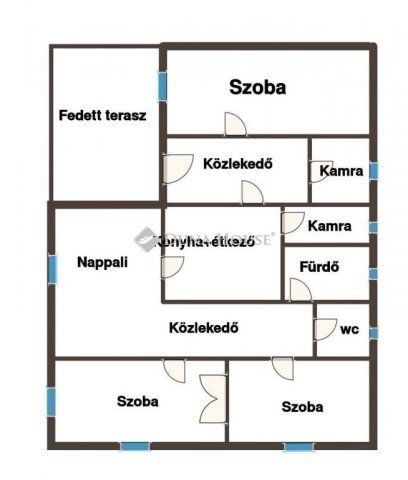 Eladó családi ház, Vecsésen 86.9 M Ft, 4 szobás