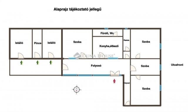 Eladó családi ház, Pátkán 42.9 M Ft, 4 szobás