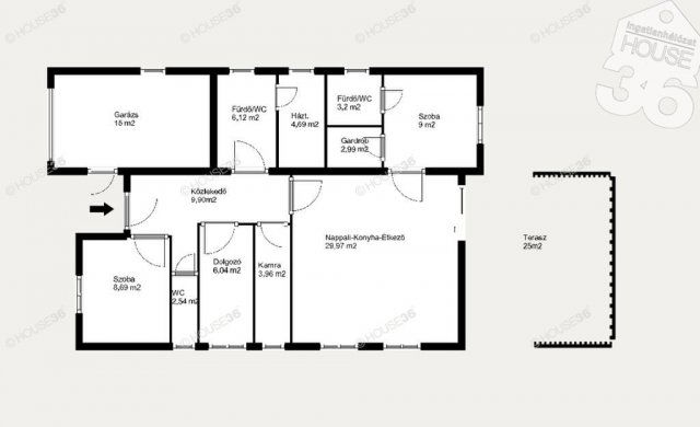 Eladó családi ház, Kecskeméten 99.5 M Ft, 3 szobás