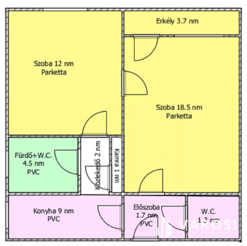 Eladó téglalakás, Salgótarjánban 15.99 M Ft, 2 szobás