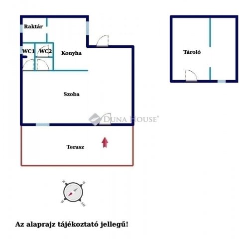 Eladó családi ház, Gyálon 95 M Ft, 1 szobás