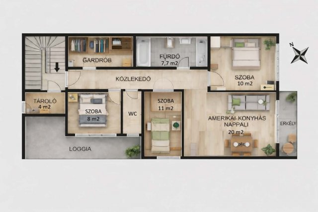 Eladó ikerház, Budapesten, XV. kerületben 95 M Ft, 1+3 szobás