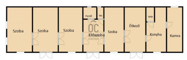 Eladó családi ház, Újpetrén 44.99 M Ft, 4 szobás