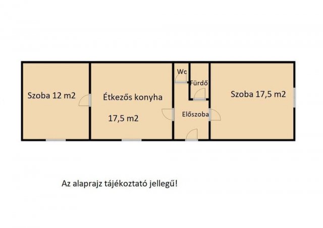 Eladó családi ház, Debrecenben 67.5 M Ft, 2 szobás