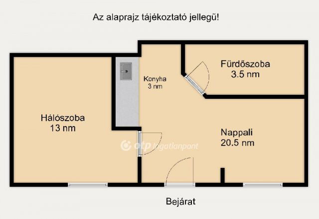 Eladó téglalakás, Budapesten, VII. kerületben 74.9 M Ft