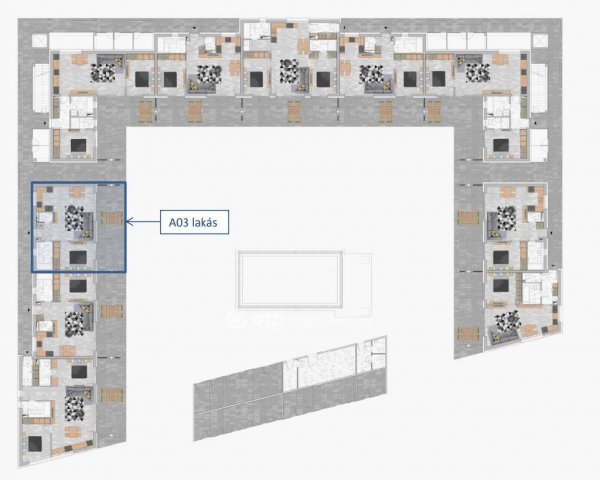 Eladó téglalakás, Tiszafüreden 65.5 M Ft, 2 szobás