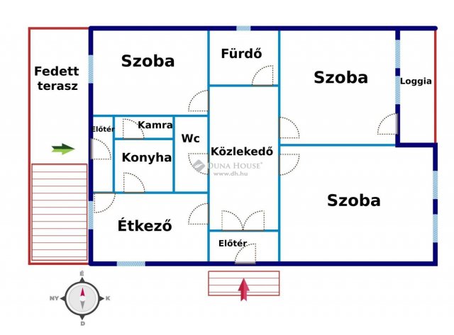 Eladó családi ház, Tiszaeszláron 26 M Ft, 3 szobás