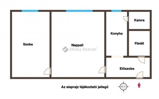 Eladó téglalakás, Budapesten, IV. kerületben 79.2 M Ft, 2 szobás