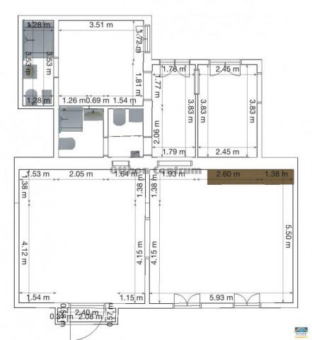 Kiadó téglalakás, albérlet, Budapesten, VI. kerületben