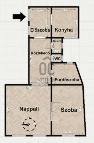 Eladó téglalakás, Budapesten, VII. kerületben 99.9 M Ft