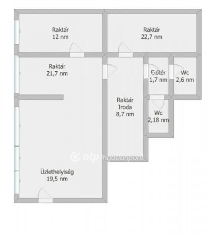 Eladó üzlethelyiség, Szekszárdon 45 M Ft / költözzbe.hu