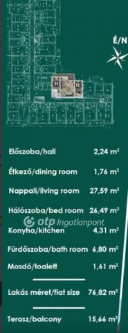 Eladó téglalakás, Budapesten, XIII. kerületben 142.5 M Ft