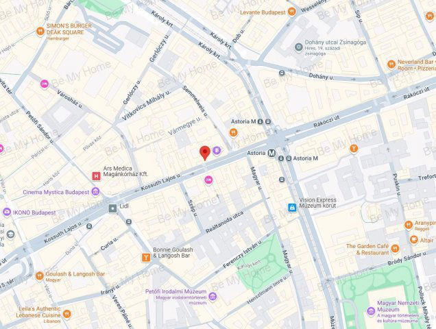 Kiadó téglalakás, albérlet, Budapesten, V. kerületben