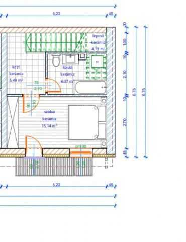 Eladó téglalakás, Szegeden 99.9 M Ft, 3 szobás